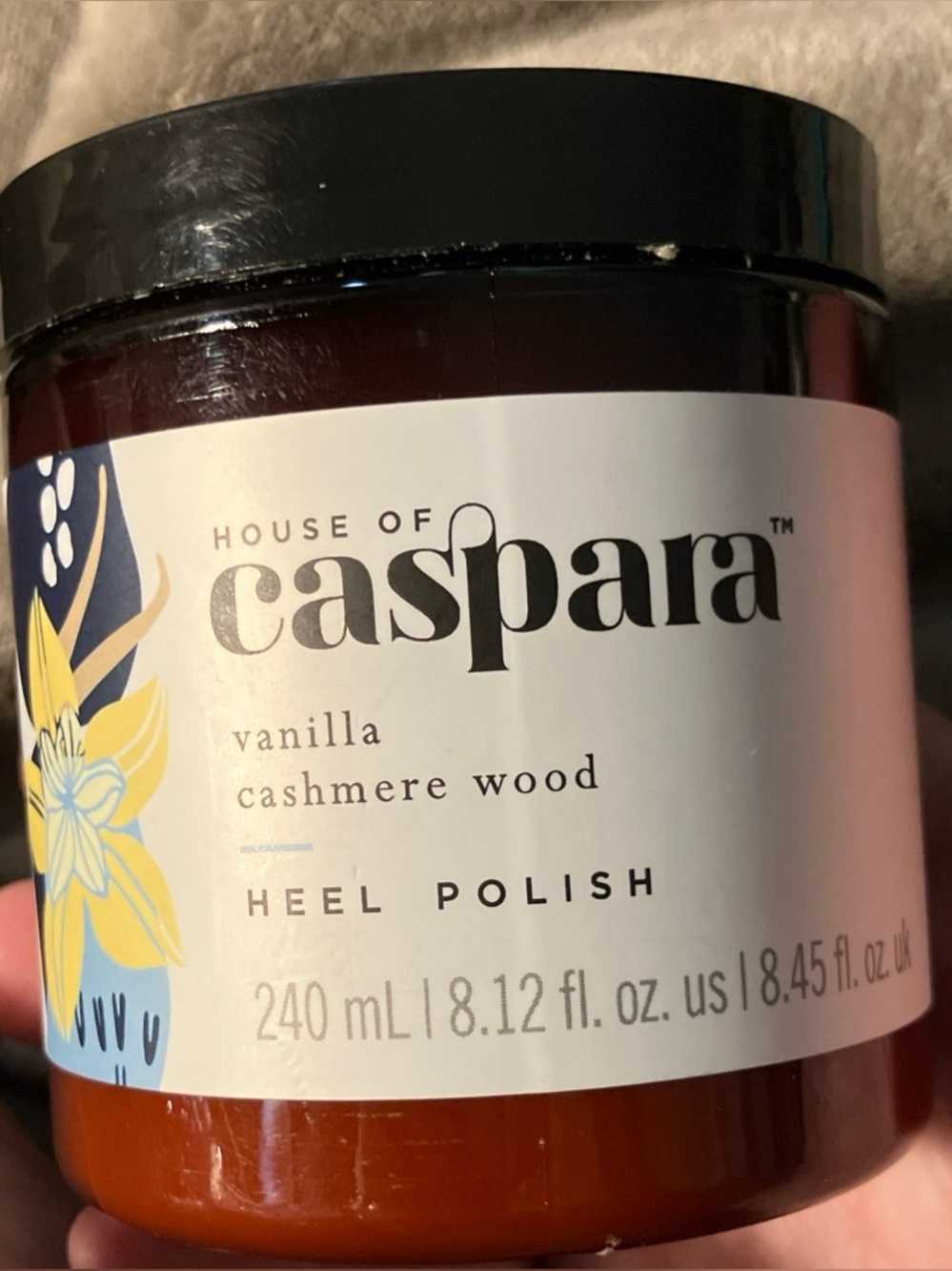 House Of Caspara Egyptian Dragon And Honey Amber Heel Polish New Without Box